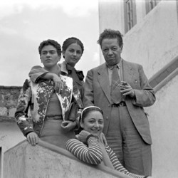 Diego Rivera, Frida Kahlo y otros