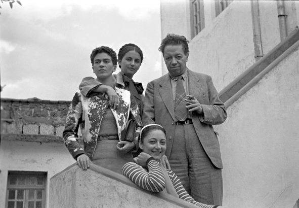 Diego Rivera, Frida Kahlo y otros